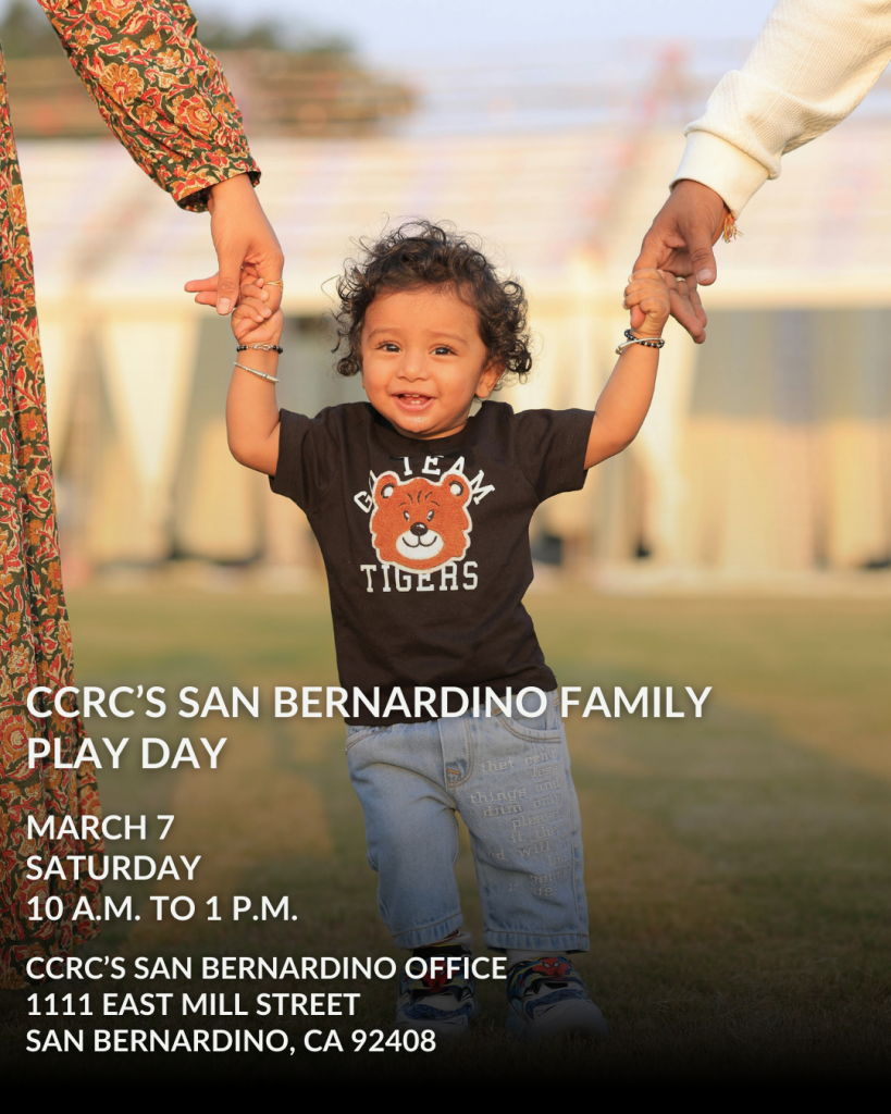 CCRC’s San Bernardino Family Play Day