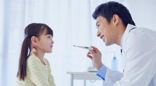 Developmental screenings of a doctor and a child