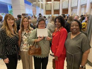 Ann Calkins receives Employee of the Year Award