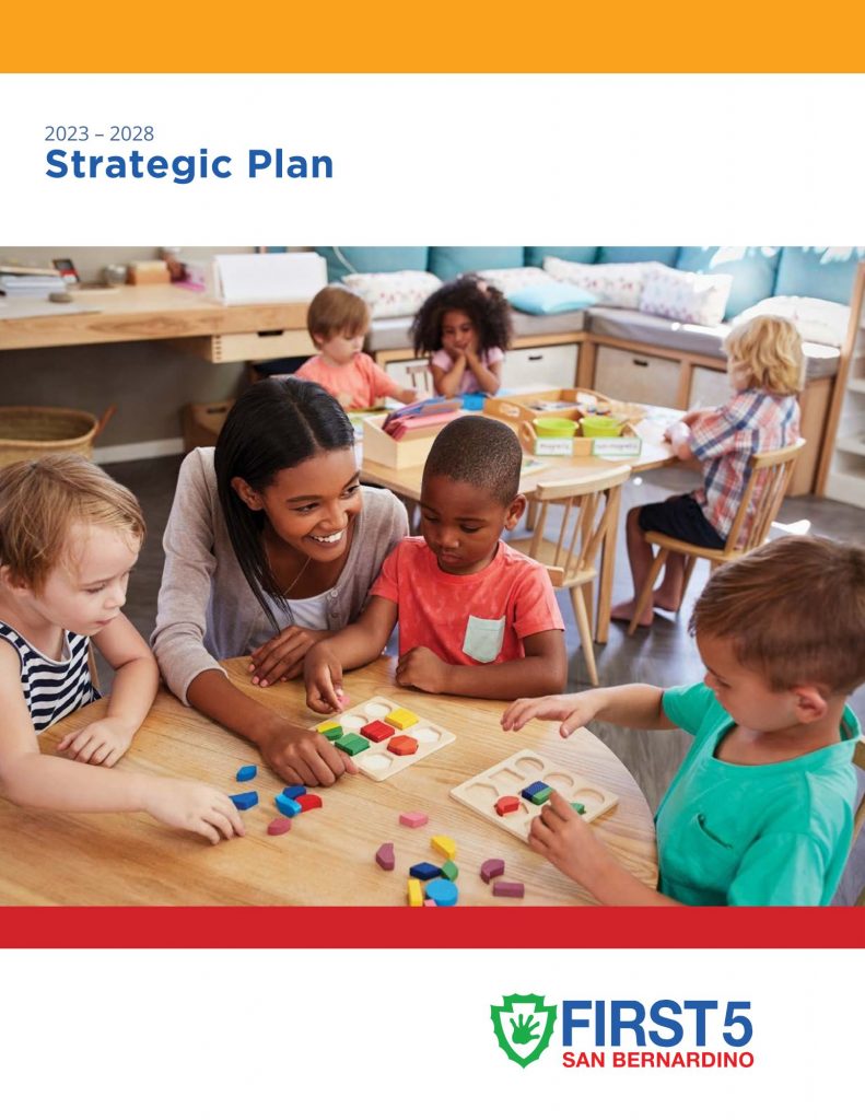 First-5 Strategic Plan Cover