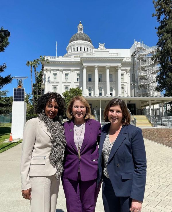 Karen Scott, Eloise Gomez Reyes and Courtney Armstrong