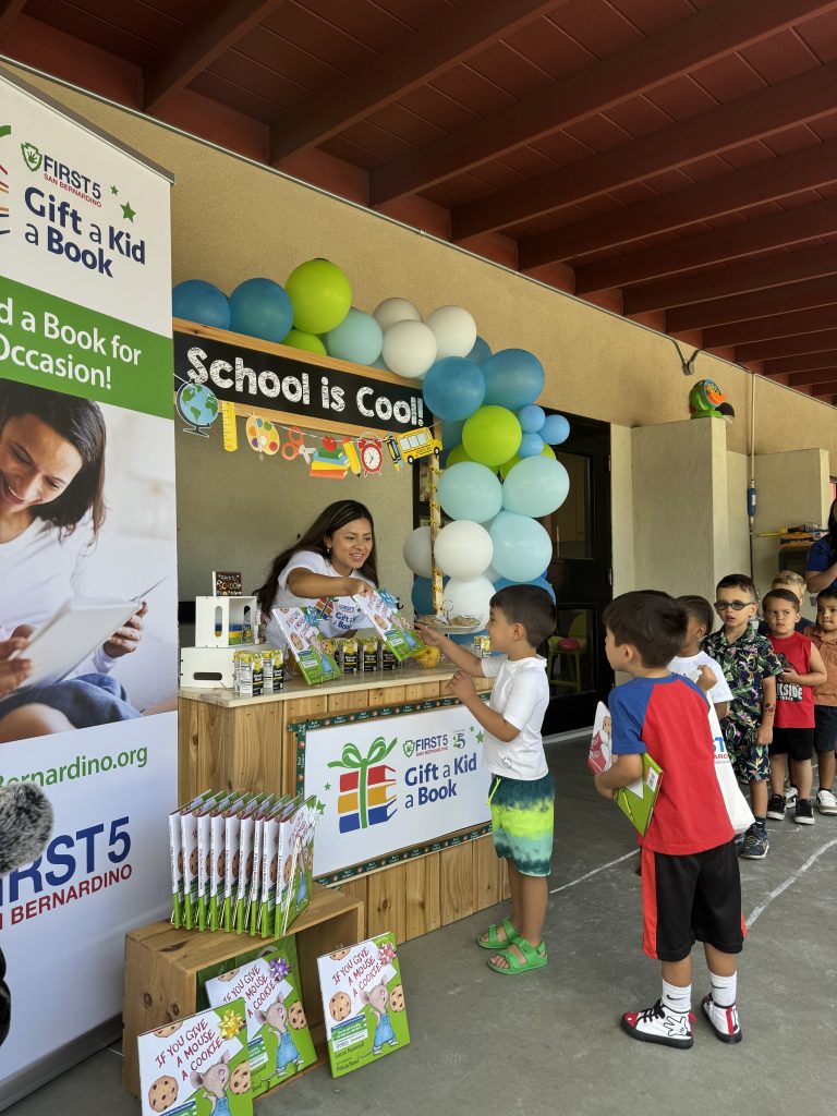 Gift a Kid a Book booth