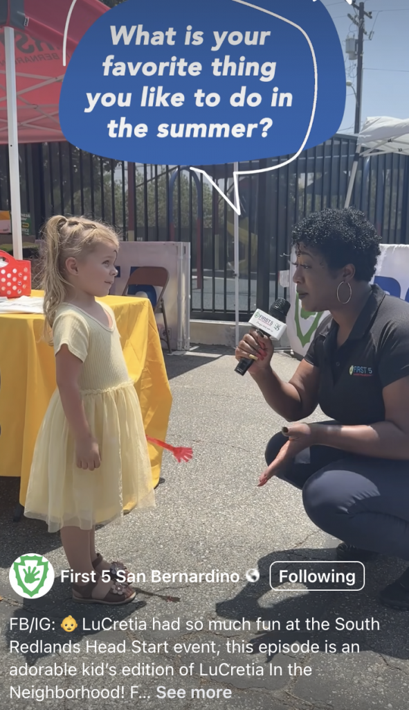 interview a child