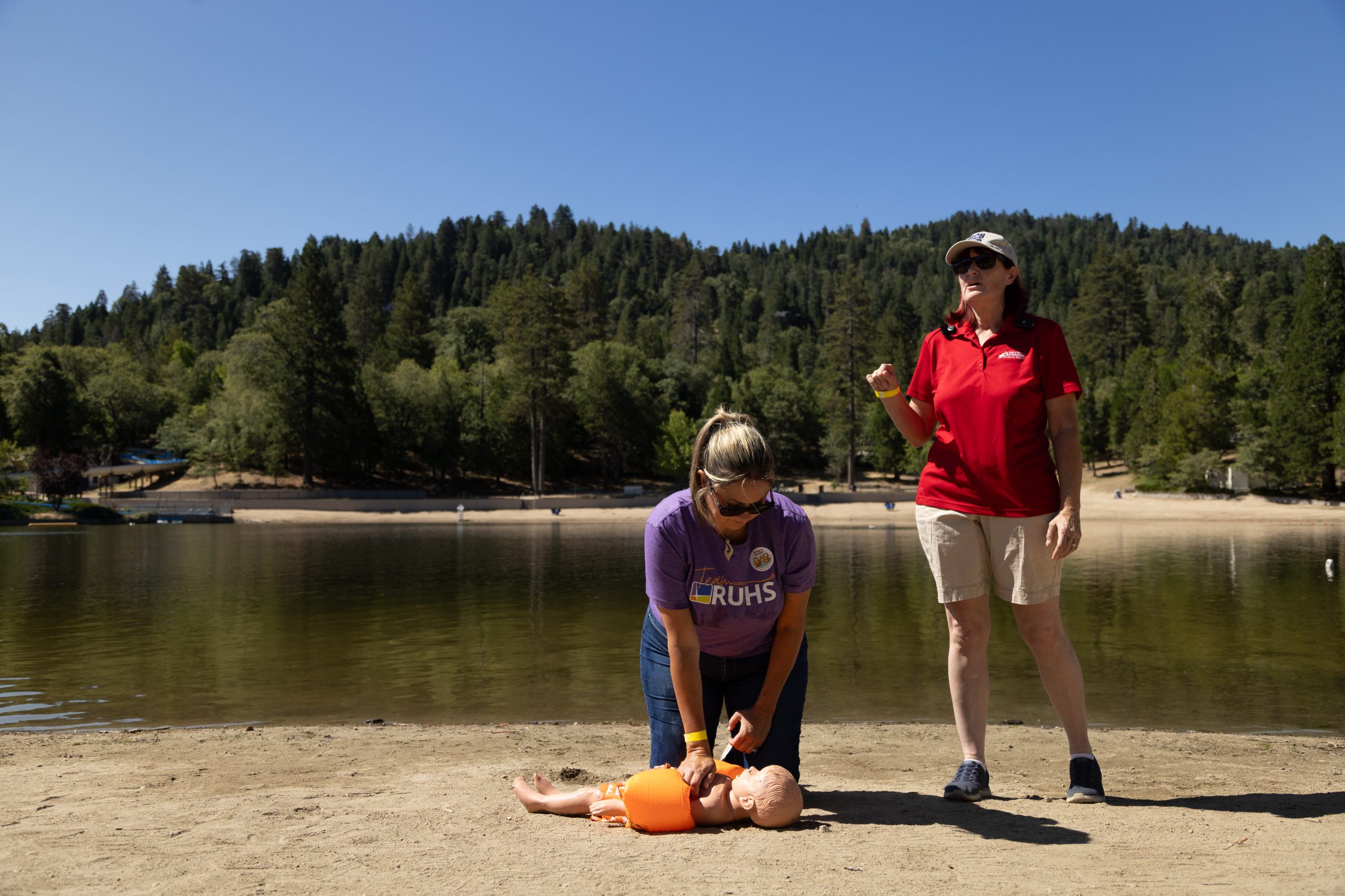 Certified CPR experts training