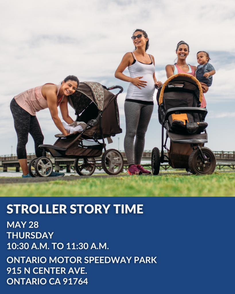 Shoutout May 28 stroller story time