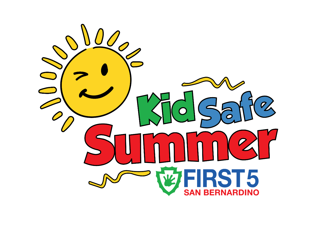 Kids Safe Summer First 5 Banner