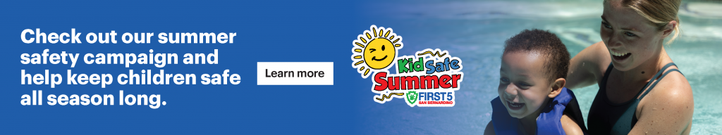 First5 Safe Summer Website Banner