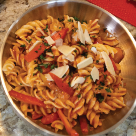Image of pasta primavera